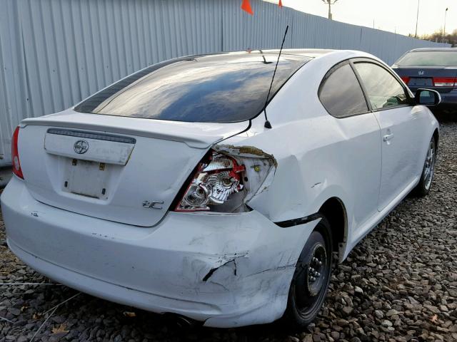 JTKDE177X70169361 - 2007 TOYOTA SCION TC თეთრი ფოტო 4