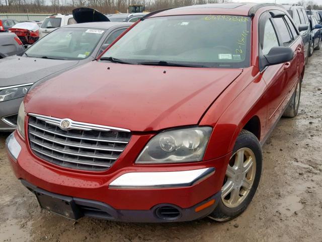 2C8GM68425R409075 - 2005 CHRYSLER PACIFICA T RED photo 2