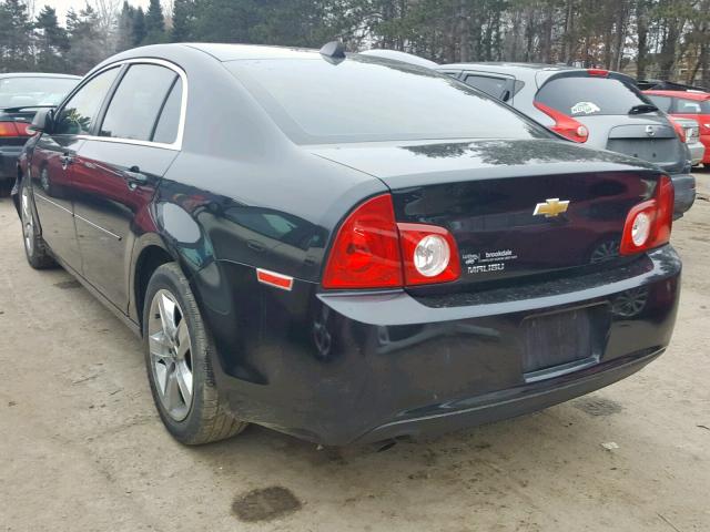 1G1ZB5E08CF184332 - 2012 CHEVROLET MALIBU LS BLACK photo 3