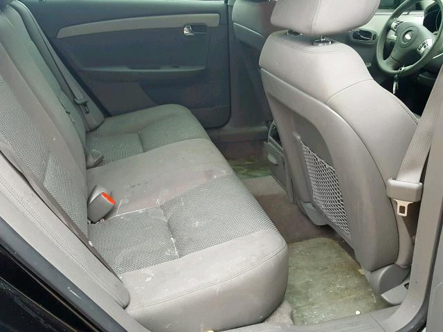 1G1ZB5E08CF184332 - 2012 CHEVROLET MALIBU LS BLACK photo 6