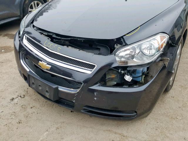 1G1ZB5E08CF184332 - 2012 CHEVROLET MALIBU LS BLACK photo 9