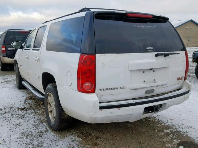 1GKS2KE72DR221335 - 2013 GMC YUKON XL K WHITE photo 3