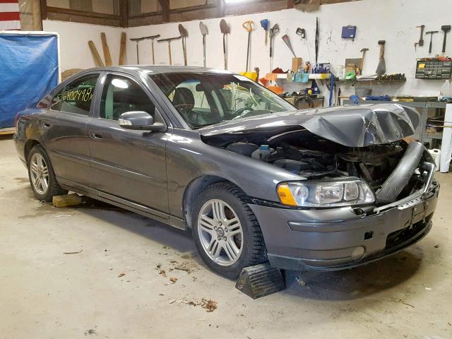 YV1RS592072632380 - 2007 VOLVO S60 2.5T GRAY photo 1