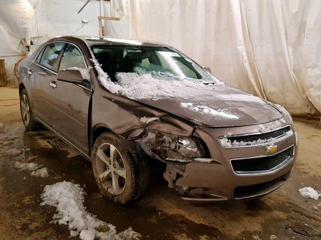 1G1ZC5E06CF247800 - 2012 CHEVROLET MALIBU 1LT GRAY photo 1