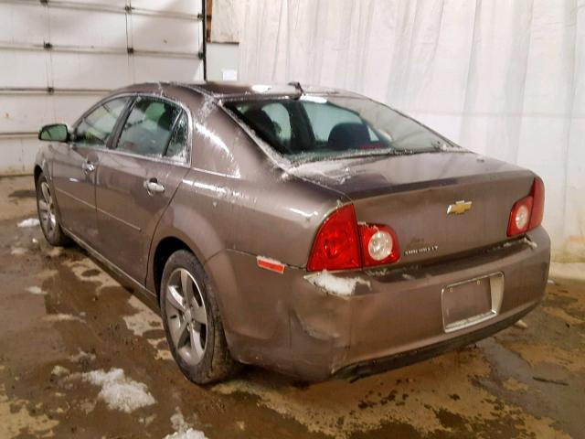 1G1ZC5E06CF247800 - 2012 CHEVROLET MALIBU 1LT GRAY photo 3