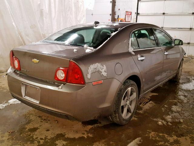 1G1ZC5E06CF247800 - 2012 CHEVROLET MALIBU 1LT GRAY photo 4