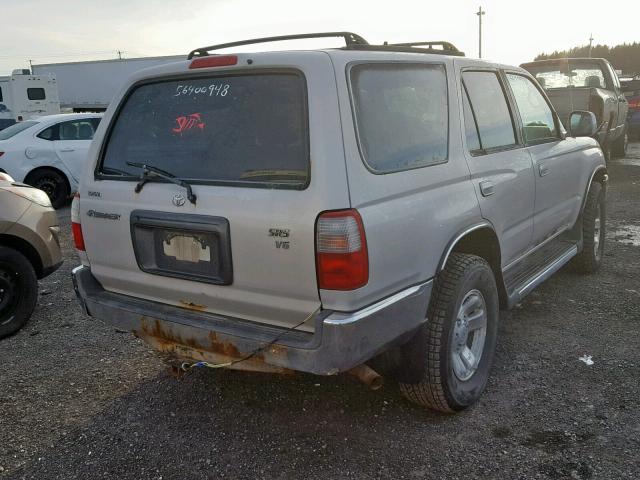 JT3HN86R6Y0305317 - 2000 TOYOTA 4RUNNER SR SILVER photo 4