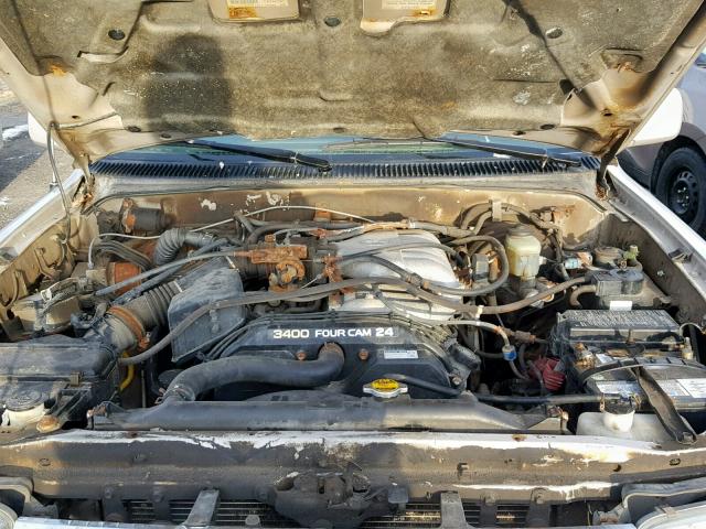 JT3HN86R6Y0305317 - 2000 TOYOTA 4RUNNER SR SILVER photo 7