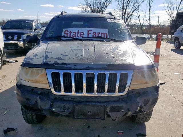 1J4GX48S53C516245 - 2003 JEEP GRAND CHER GRAY photo 9