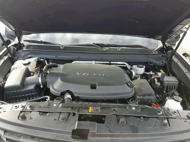 1GCGSCENXJ1268046 - 2018 CHEVROLET COLORADO L BLACK photo 7