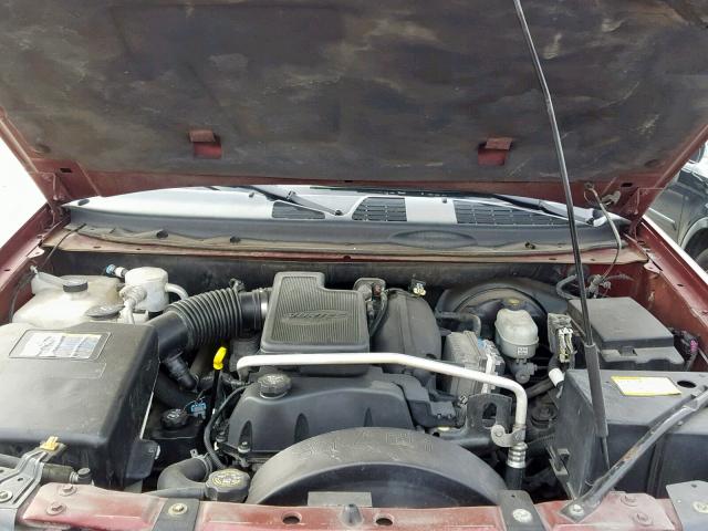 4NUDS13S552700983 - 2005 ISUZU ASCENDER S 勃艮第红 照片 7