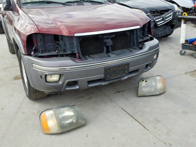 4NUDS13S552700983 - 2005 ISUZU ASCENDER S 勃艮第红 照片 9