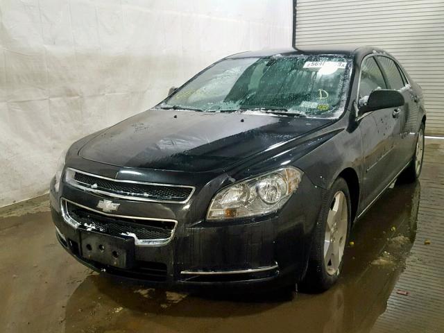 1G1ZD5E70AF192770 - 2010 CHEVROLET MALIBU 2LT BLACK photo 2