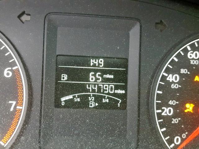 3VW1K7AJ5DM286166 - 2013 VOLKSWAGEN JETTA BASE Արծաթագույն լուսանկար 8