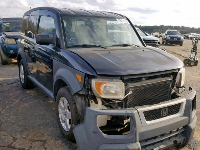 5J6YH18655L004782 - 2005 HONDA ELEMENT EX BLACK photo 1