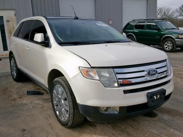 2FMDK49C08BA60334 - 2008 FORD EDGE LIMIT WHITE photo 1