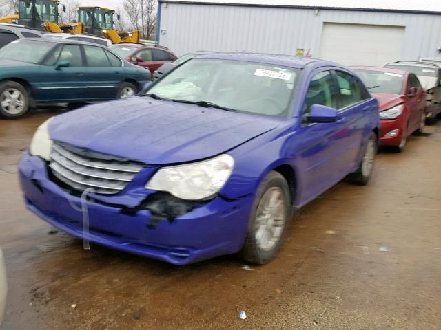 1C3LC56R28N212666 - 2008 CHRYSLER SEBRING TO PURPLE photo 2