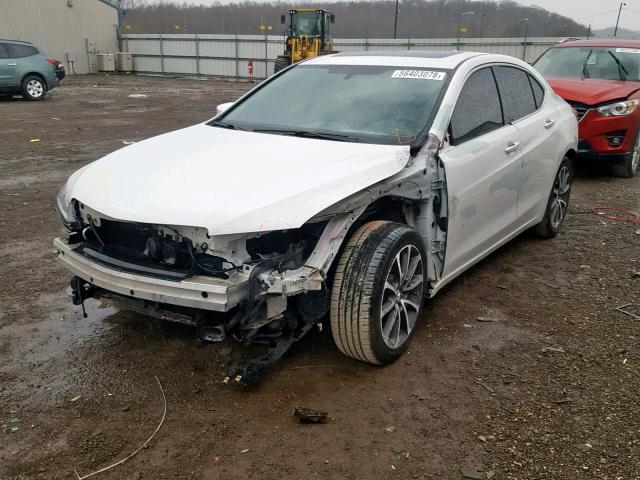 19UUB2F34FA002007 - 2015 ACURA TLX WHITE photo 2