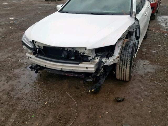 19UUB2F34FA002007 - 2015 ACURA TLX WHITE photo 9