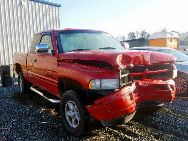 3B7HF13Y5VG803138 - 1997 DODGE RAM 1500 RED photo 1