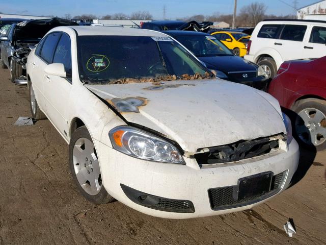 2G1WD58C789115893 - 2008 CHEVROLET IMPALA SUP თეთრი ფოტო 1