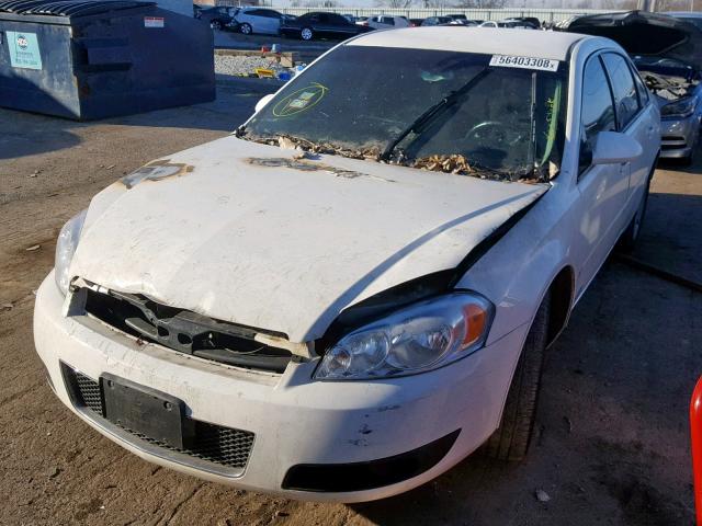 2G1WD58C789115893 - 2008 CHEVROLET IMPALA SUP თეთრი ფოტო 2