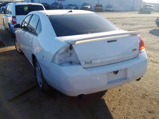2G1WD58C789115893 - 2008 CHEVROLET IMPALA SUP თეთრი ფოტო 3