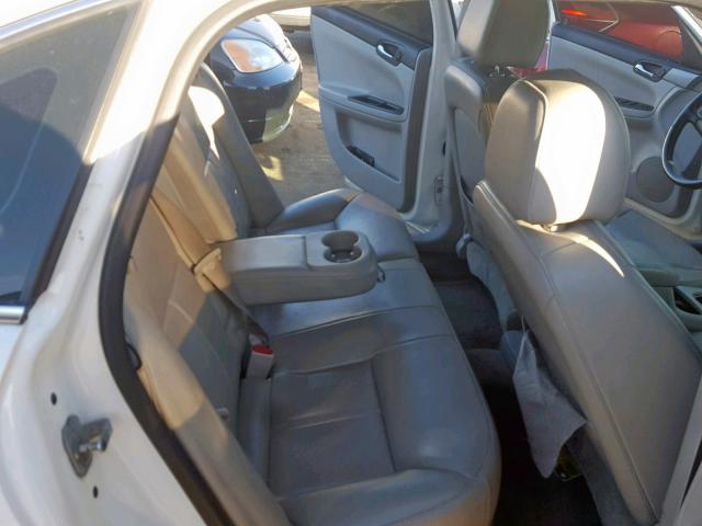 2G1WD58C789115893 - 2008 CHEVROLET IMPALA SUP თეთრი ფოტო 6