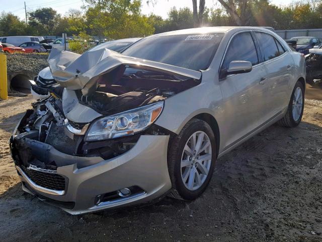 1G11E5SL0EF180765 - 2014 CHEVROLET MALIBU 2LT TAN photo 2