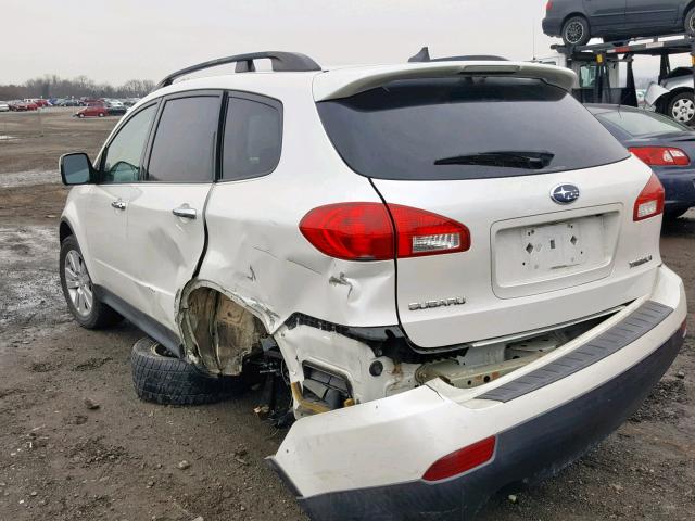 4S4WX93D794400440 - 2009 SUBARU TRIBECA LI WHITE photo 3