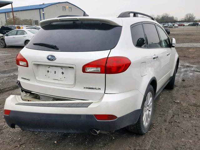 4S4WX93D794400440 - 2009 SUBARU TRIBECA LI WHITE photo 4