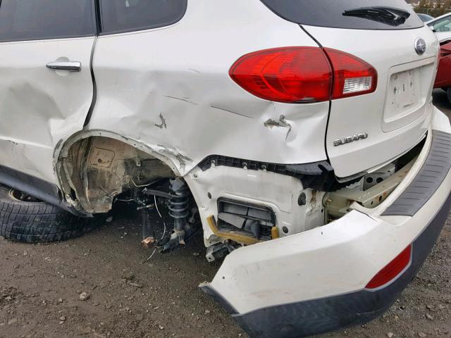 4S4WX93D794400440 - 2009 SUBARU TRIBECA LI WHITE photo 9