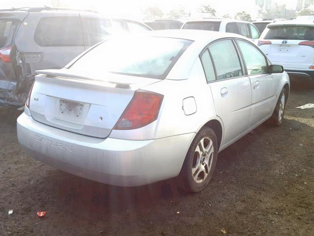 1G8AL52F73Z113545 - 2003 SATURN ION LEVEL SILVER photo 4