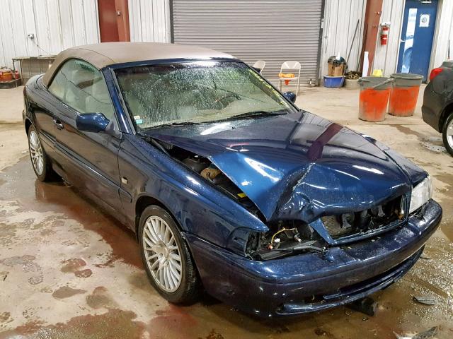 YV1NC62D84J060697 - 2004 VOLVO C70 HPT BLUE photo 1