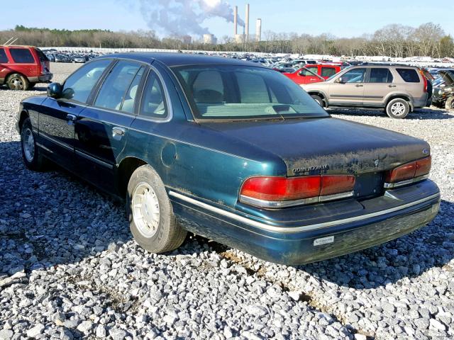 2FALP74W1VX234338 - 1997 FORD CROWN VICT BLUE photo 3