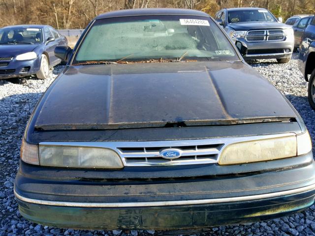 2FALP74W1VX234338 - 1997 FORD CROWN VICT BLUE photo 9