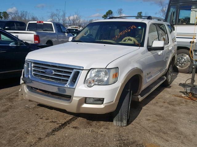 1FMEU74806UA59078 - 2006 FORD EXPLORER E WHITE photo 2