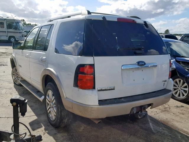 1FMEU74806UA59078 - 2006 FORD EXPLORER E WHITE photo 3