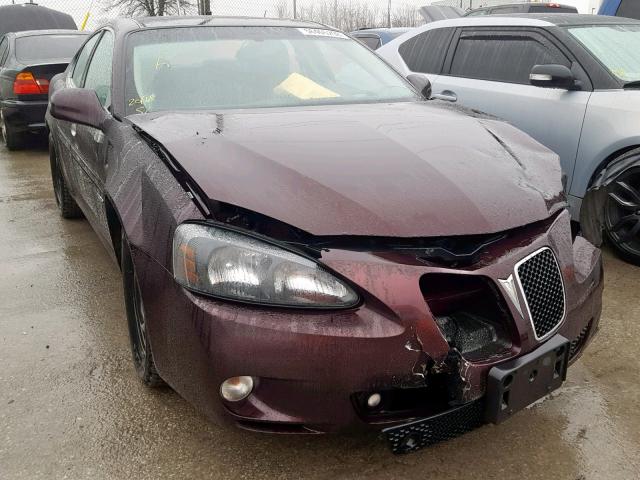 2G2WC55C561101571 - 2006 PONTIAC GRAND PRIX BURGUNDY photo 1