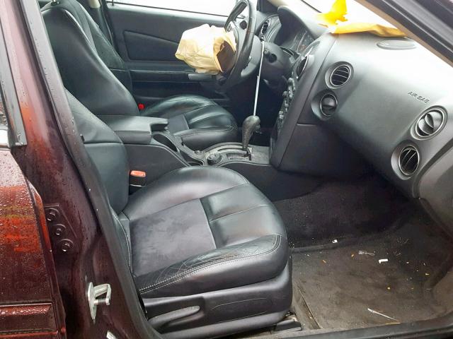 2G2WC55C561101571 - 2006 PONTIAC GRAND PRIX BURGUNDY photo 5