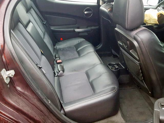 2G2WC55C561101571 - 2006 PONTIAC GRAND PRIX BURGUNDY photo 6