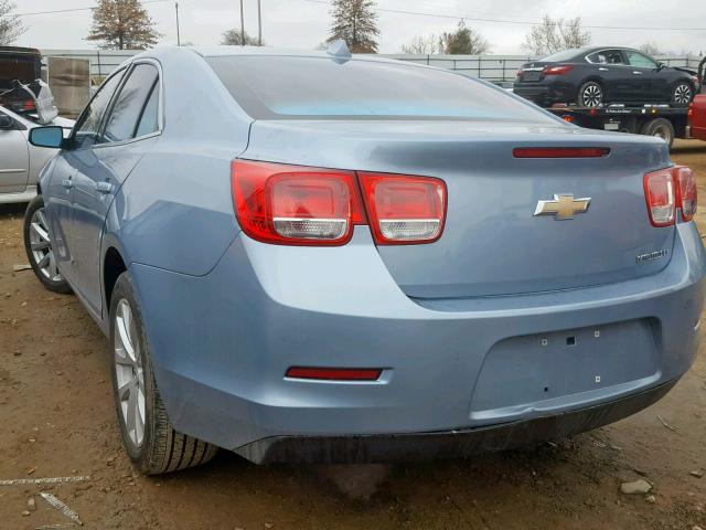 1G11E5SA4DU118018 - 2013 CHEVROLET MALIBU 2LT BLUE photo 3