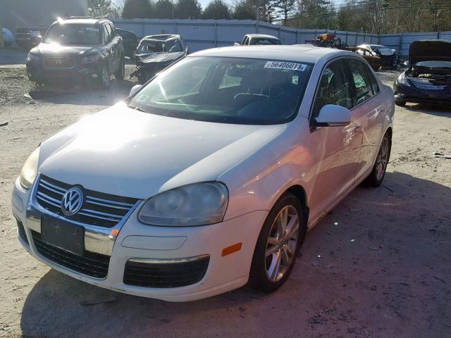 3VWSG81K96M659667 - 2006 VOLKSWAGEN JETTA 2.5 WHITE photo 2