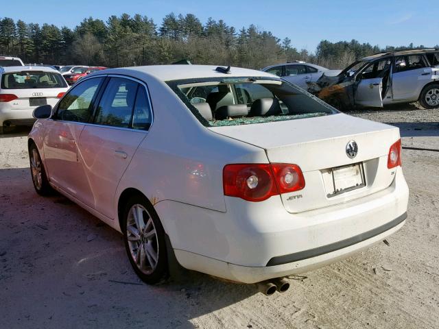 3VWSG81K96M659667 - 2006 VOLKSWAGEN JETTA 2.5 WHITE photo 3