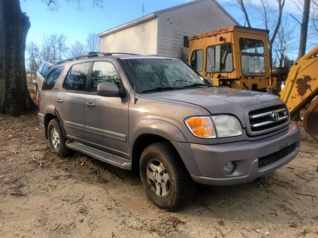 5TDBT48A01S028397 - 2001 TOYOTA SEQUOIA LI GRAY photo 1