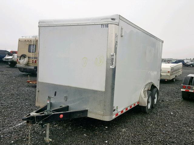 542BC1624JB022656 - 2018 BRAV TRAILER WHITE photo 2