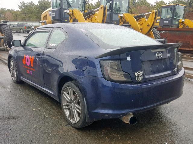 JTKJF5C73C3028170 - 2012 TOYOTA SCION TC BLUE photo 3