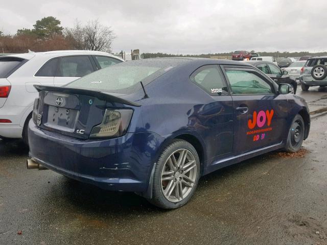 JTKJF5C73C3028170 - 2012 TOYOTA SCION TC BLUE photo 4