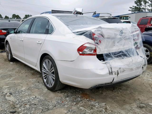 1VWBS7A38FC007206 - 2015 VOLKSWAGEN PASSAT SE WHITE photo 3