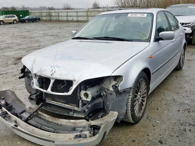 WBAEV53483KM27466 - 2003 BMW 330 I SILVER photo 2